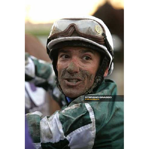 Frankie Dettori after the Breeders\' Cup Classic New York, 29th october 2005 ph. Stefano Grasso
