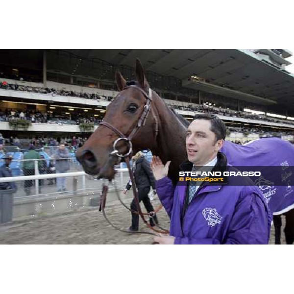 Shirocco winner of Breeders\' Cup Turf New York, 29th october 2005 ph. Stefano Grasso