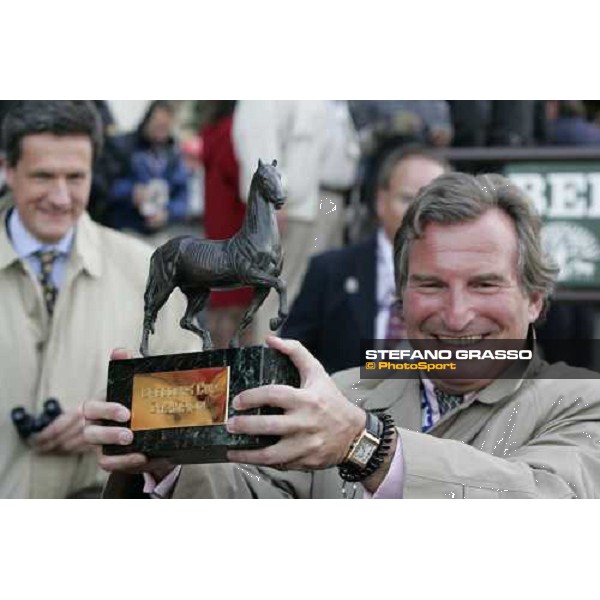 Baron von Ullmann owner of Shirocco winner of the John Deere Breeders\' Cup Turf. New York, 29th october 2005 ph. Stefano Grasso