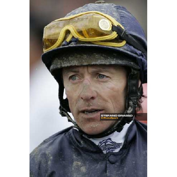 Kieren Fallon after the Bessemer Trust Breeders\' Cup Juvenile New York, 29th october 2005 ph. Stefano Grasso