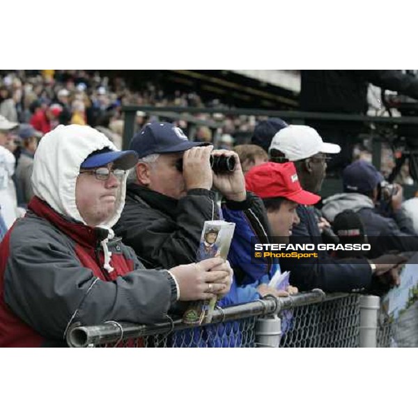 racegoers at Belmont Park New York, 29th october 2005 ph. Stefano Grasso