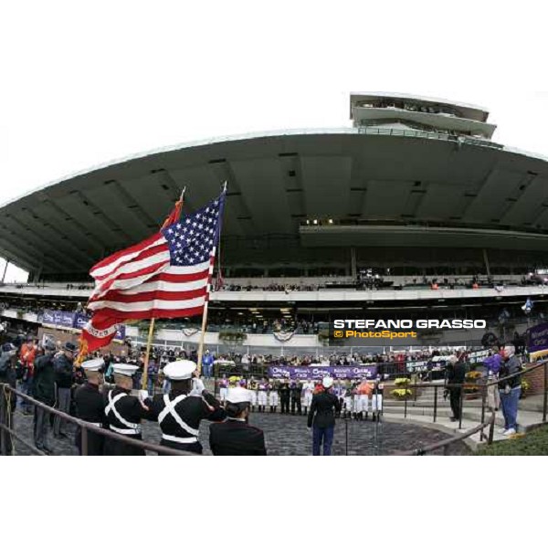 opening ceremony of Breeders\' Cup at Belmont Park New York, 29th october 2005 ph. Stefano Grasso