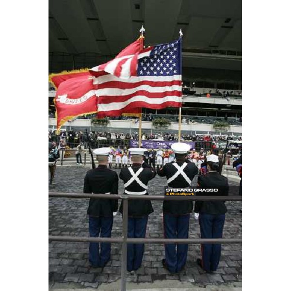 opening ceremony of Breeders\' Cup at Belmont Park New York, 29th october 2005 ph. Stefano Grasso