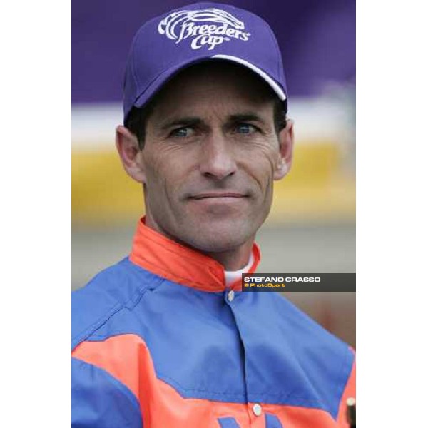 opening ceremony of Breeders\' Cup at Belmont Park - Gary Stevens New York, 29th october 2005 ph. Stefano Grasso