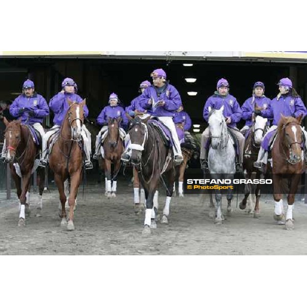 ponyes at Belmont racetrack New York, 29th october 2005 ph. Stefano Grasso