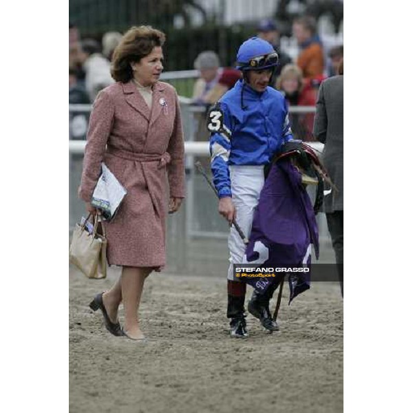 Diana Cooper and Frankie Dettori New York, 29th october 2005 ph. Stefano Grasso