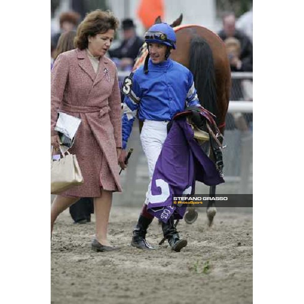 Frankie Dettori and Diana Cooper New York, 29th october 2005 ph. Stefano Grasso