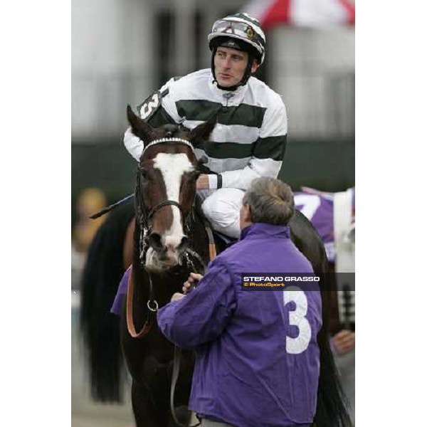 Johnny Murtagh on Whipper - Netjets Breeders\' Cup Mile New York, 29th october 2005 ph. Stefano Grasso