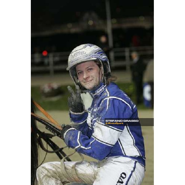 Erik Adielsson, winner of Premio Paolo e Orsino Orsi Mangelli filly Milan, 1st november 2005 ph. Stefano Grasso