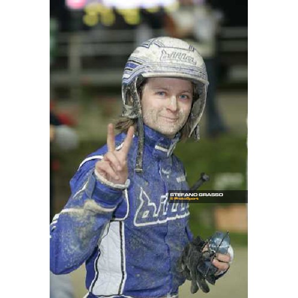 Erik Adielsson winner of Premio Paolo e Orsino Orsi Mangelli filly Milan, 1st november 2005 ph. Stefano Grasso