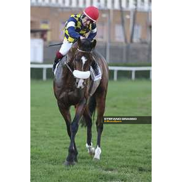 Fabio Branca and Dylan Mouth win the Premio Roma - GBI Racing Roma,Capannelle racecourse,8th october 2015 ph.Domenico Savi/Grasso