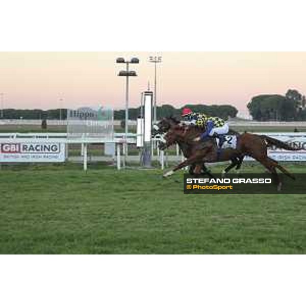 Fabio Branca and Dylan Mouth win the Premio Roma - GBI Racing Roma,Capannelle racecourse,8th october 2015 ph.Domenico Savi/Grasso