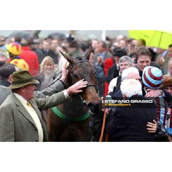 Best MAte winner circle of the Cheltenham Gold Cup Steeple Chase Cheltenham march 18 2004 ph.Stefano Grasso