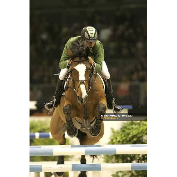 Rodrigo Pessoa on Richmond Park winner of Prix nr.3 Fei-World Cup at Verona Fiera Cavalli Verona, 4th november 2005 ph. Stefano Grasso