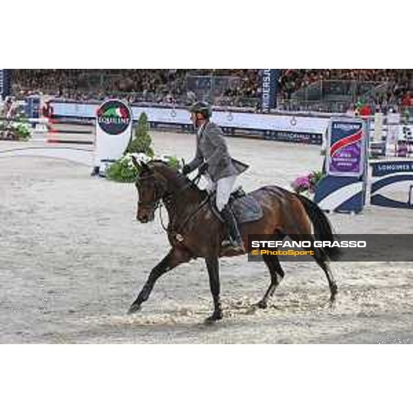 Jumping Verona - class 14 Longines Fei World Cup Jumping - Premio Fixdesign Ludger Beerbaum on Chaman Verona,8th nov.2015 ph.Stefano Grasso/Fieracavalli