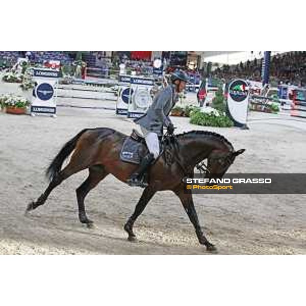 Jumping Verona - class 14 Longines Fei World Cup Jumping - Premio Fixdesign Ludger Beerbaum on Chaman Verona,8th nov.2015 ph.Stefano Grasso/Fieracavalli