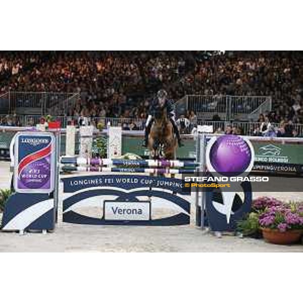 Jumping Verona - class 14 Longines Fei World Cup Jumping - Premio Fixdesign Scott Brash on Hello M\'Lady Verona,8th nov.2015 ph.Stefano Grasso/Fieracavalli
