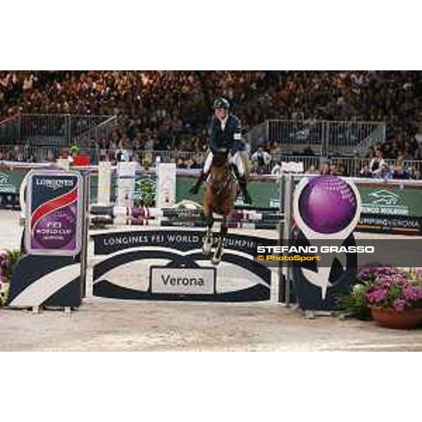 Jumping Verona - class 14 Longines Fei World Cup Jumping - Premio Fixdesign Scott Brash on Hello M\'Lady Verona,8th nov.2015 ph.Stefano Grasso/Fieracavalli