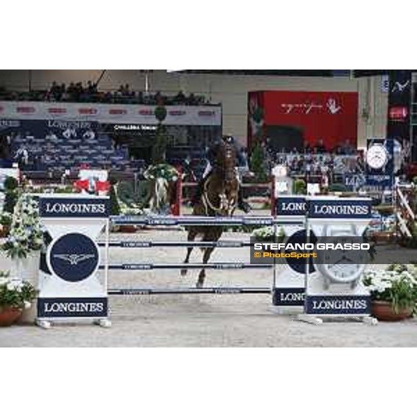 Jumping Verona - class 14 Longines Fei World Cup Jumping - Premio Fixdesign Simon Delestre on Hermes Ryan Verona,8th nov.2015 ph.Stefano Grasso/Fieracavalli