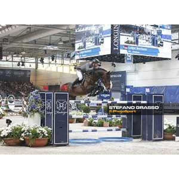 Jumping Verona - class 14 Longines Fei World Cup Jumping - Premio Fixdesign Ludger Beerbaum on Chaman Verona,8th nov.2015 ph.Stefano Grasso/Fieracavalli