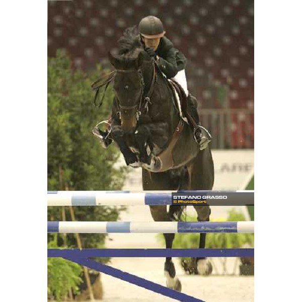 Meredith Michaels-Beerbaum on Checkmate, 2nd placed in Prix nr.3 Fei-World Cup at Verona Fiera Cavalli Verona, 4th november 2005 ph. Stefano Grasso