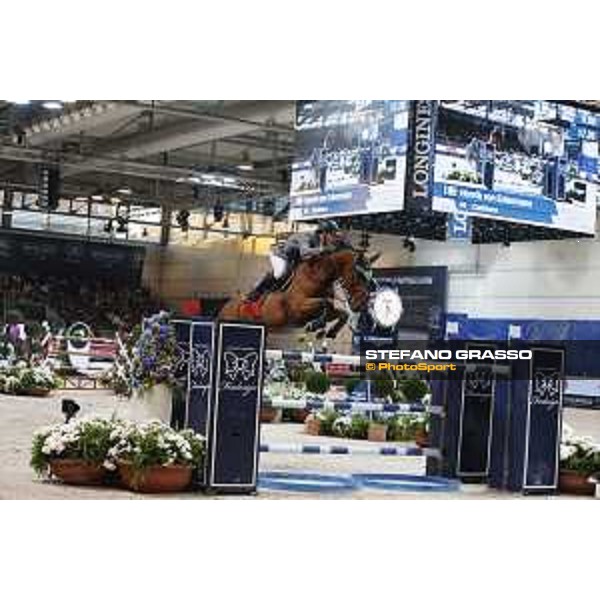 Jumping Verona - class 14 Longines Fei World Cup Jumping - Premio Fixdesign Henrik von Eckermann on Cantinero Verona,8th nov.2015 ph.Stefano Grasso/Fieracavalli