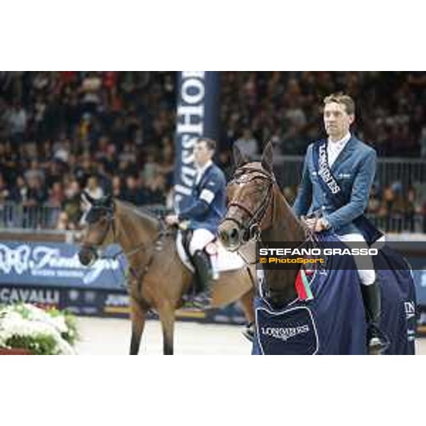 Jumping Verona - class 14 Longines Fei World Cup Jumping - Premio Fixdesign Prize giving ceremony - Simon Delestre on Hermes Ryan Verona,8th nov.2015 ph.Stefano Grasso/Fieracavalli