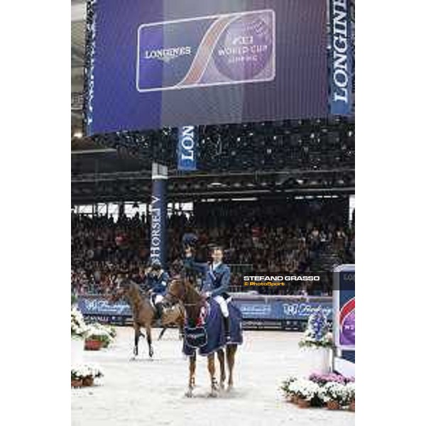 Jumping Verona - class 14 Longines Fei World Cup Jumping - Premio Fixdesign Simon Delestre on Hermes Ryan Verona,8th nov.2015 ph.Stefano Grasso/Fieracavalli