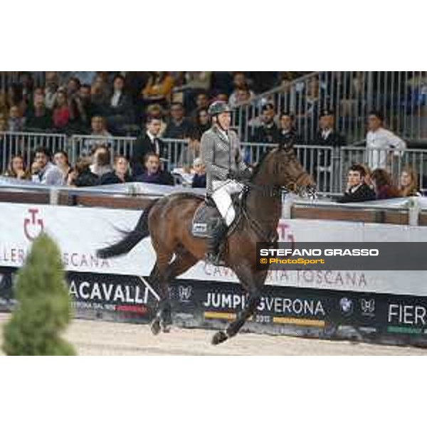 Jumping Verona - class 14 Longines Fei World Cup Jumping - Premio Fixdesign Ludger Beerbaum on Chaman Verona,8th nov.2015 ph.Stefano Grasso/Fieracavalli