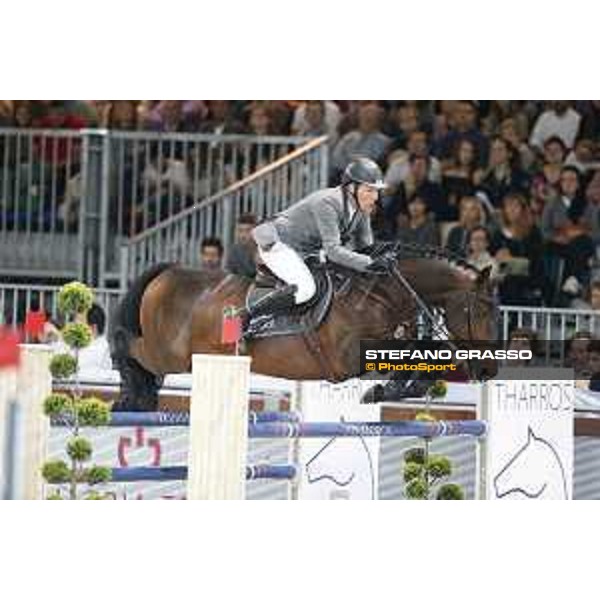 Jumping Verona - class 14 Longines Fei World Cup Jumping - Premio Fixdesign Ludger Beerbaum on Chaman Verona,8th nov.2015 ph.Stefano Grasso/Fieracavalli