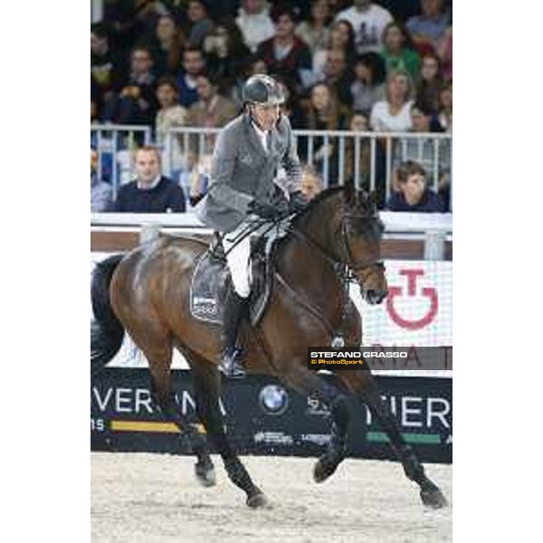 Jumping Verona - class 14 Longines Fei World Cup Jumping - Premio Fixdesign Ludger Beerbaum on Chaman Verona,8th nov.2015 ph.Stefano Grasso/Fieracavalli