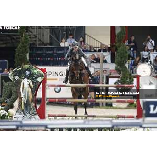 Jumping Verona - class 14 Longines Fei World Cup Jumping - Premio Fixdesign Ludger Beerbaum on Chaman Verona,8th nov.2015 ph.Stefano Grasso/Fieracavalli