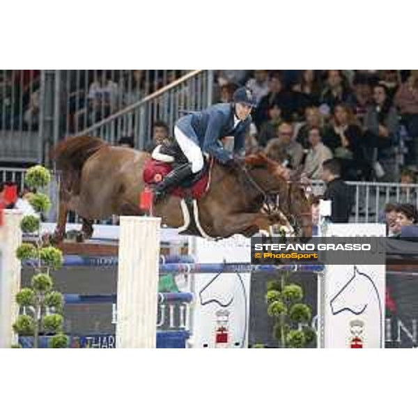 Jumping Verona - class 14 Longines Fei World Cup Jumping - Premio Fixdesign Simon Delestre on Hermes Ryan Verona,8th nov.2015 ph.Stefano Grasso/Fieracavalli