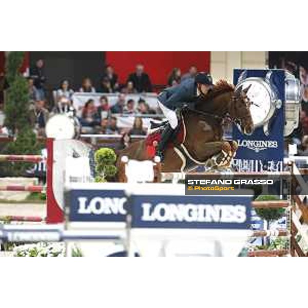 Jumping Verona - class 14 Longines Fei World Cup Jumping - Premio Fixdesign Simon Delestre on Hermes Ryan Verona,8th nov.2015 ph.Stefano Grasso/Fieracavalli