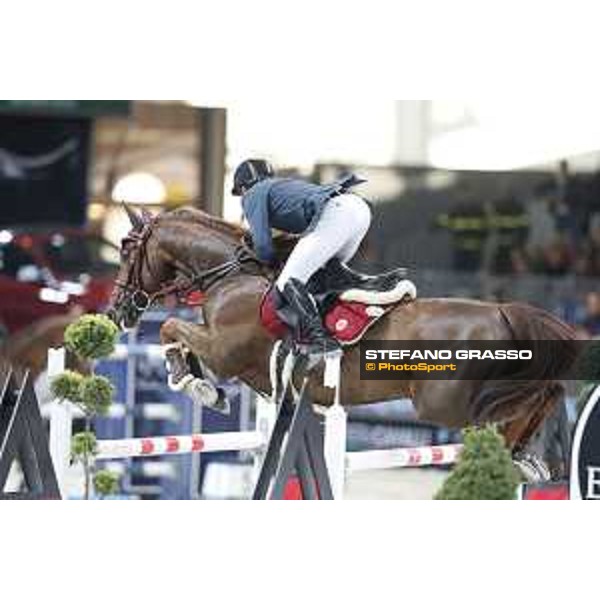 Jumping Verona - class 14 Longines Fei World Cup Jumping - Premio Fixdesign Simon Delestre on Hermes Ryan Verona,8th nov.2015 ph.Stefano Grasso/Fieracavalli