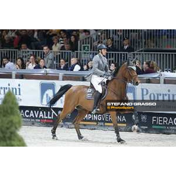Jumping Verona - class 14 Longines Fei World Cup Jumping - Premio Fixdesign Henrik von Eckermann on Cantinero Verona,8th nov.2015 ph.Stefano Grasso/Fieracavalli