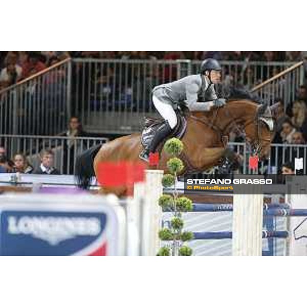 Jumping Verona - class 14 Longines Fei World Cup Jumping - Premio Fixdesign Henrik von Eckermann on Cantinero Verona,8th nov.2015 ph.Stefano Grasso/Fieracavalli