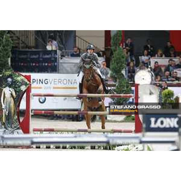 Jumping Verona - class 14 Longines Fei World Cup Jumping - Premio Fixdesign Henrik von Eckermann on Cantinero Verona,8th nov.2015 ph.Stefano Grasso/Fieracavalli