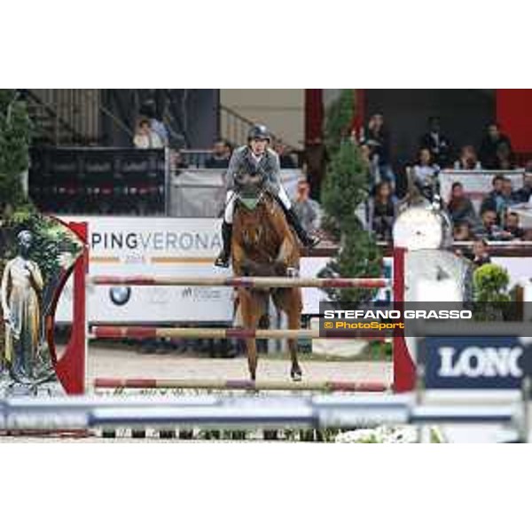 Jumping Verona - class 14 Longines Fei World Cup Jumping - Premio Fixdesign Henrik von Eckermann on Cantinero Verona,8th nov.2015 ph.Stefano Grasso/Fieracavalli