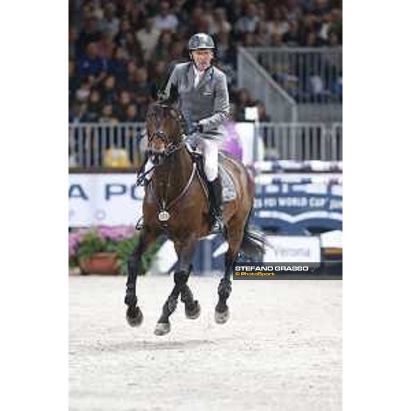 Jumping Verona - class 14 Longines Fei World Cup Jumping - Premio Fixdesign Ludger Beerbaum on Chaman Verona,8th nov.2015 ph.Stefano Grasso/Fieracavalli