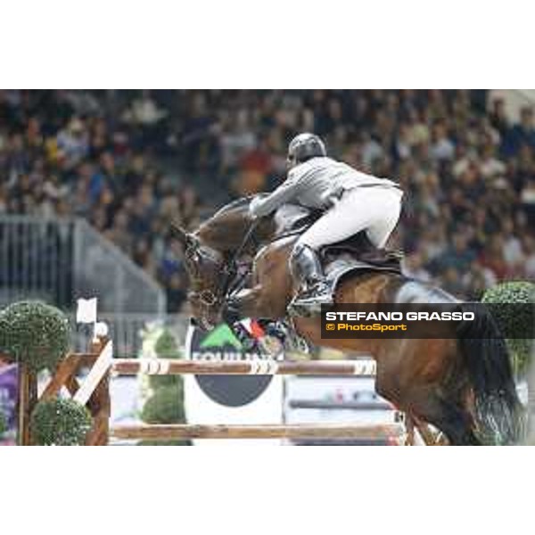 Jumping Verona - class 14 Longines Fei World Cup Jumping - Premio Fixdesign Ludger Beerbaum on Chaman Verona,8th nov.2015 ph.Stefano Grasso/Fieracavalli