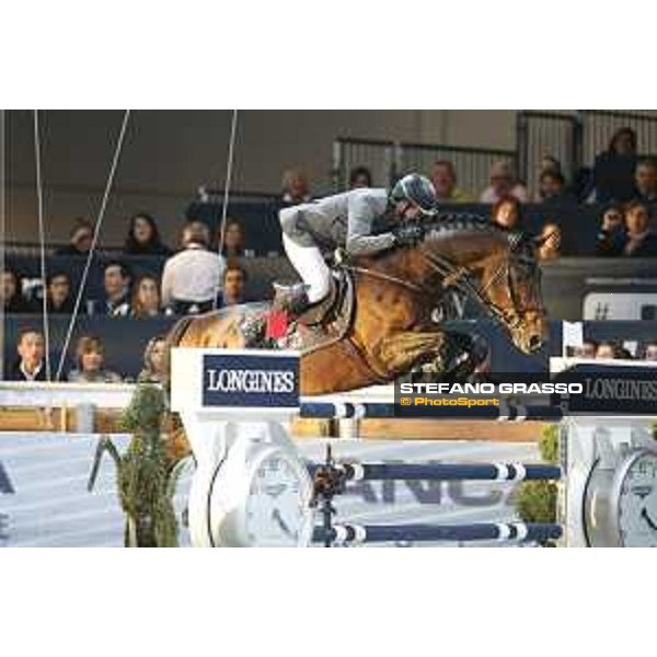 Jumping Verona - class 14 Longines Fei World Cup Jumping - Premio Fixdesign Ludger Beerbaum on Chaman Verona,8th nov.2015 ph.Stefano Grasso/Fieracavalli