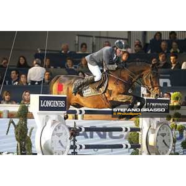 Jumping Verona - class 14 Longines Fei World Cup Jumping - Premio Fixdesign Ludger Beerbaum on Chaman Verona,8th nov.2015 ph.Stefano Grasso/Fieracavalli