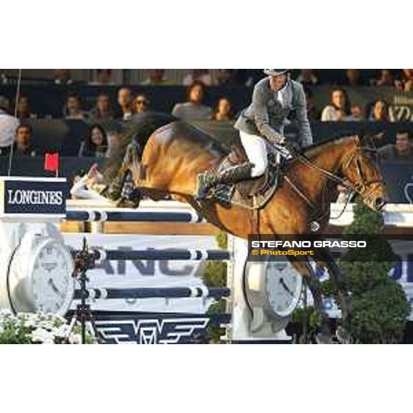 Jumping Verona - class 14 Longines Fei World Cup Jumping - Premio Fixdesign Ludger Beerbaum on Chaman Verona,8th nov.2015 ph.Stefano Grasso/Fieracavalli