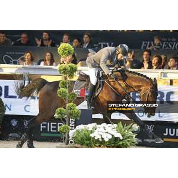 Jumping Verona - class 14 Longines Fei World Cup Jumping - Premio Fixdesign Ludger Beerbaum on Chaman Verona,8th nov.2015 ph.Stefano Grasso/Fieracavalli