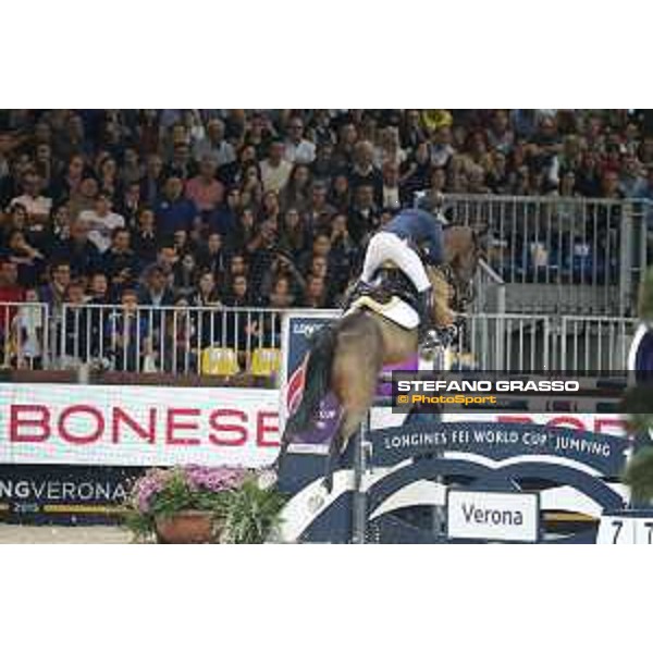 Jumping Verona - class 14 Longines Fei World Cup Jumping - Premio Fixdesign Scott Brash on Hello M\'Lady Verona,8th nov.2015 ph.Stefano Grasso/Fieracavalli
