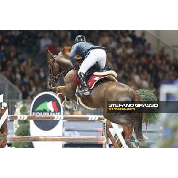Jumping Verona - class 14 Longines Fei World Cup Jumping - Premio Fixdesign Simon Delestre on Hermes Ryan Verona,8th nov.2015 ph.Stefano Grasso/Fieracavalli