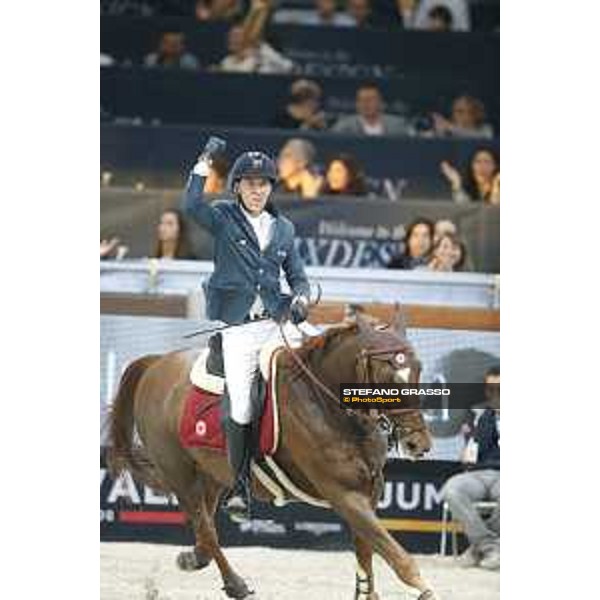 Jumping Verona - class 14 Longines Fei World Cup Jumping - Premio Fixdesign Simon Delestre on Hermes Ryan Verona,8th nov.2015 ph.Stefano Grasso/Fieracavalli