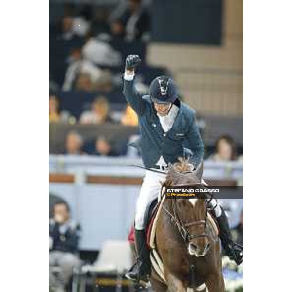 Jumping Verona - class 14 Longines Fei World Cup Jumping - Premio Fixdesign Simon Delestre on Hermes Ryan Verona,8th nov.2015 ph.Stefano Grasso/Fieracavalli