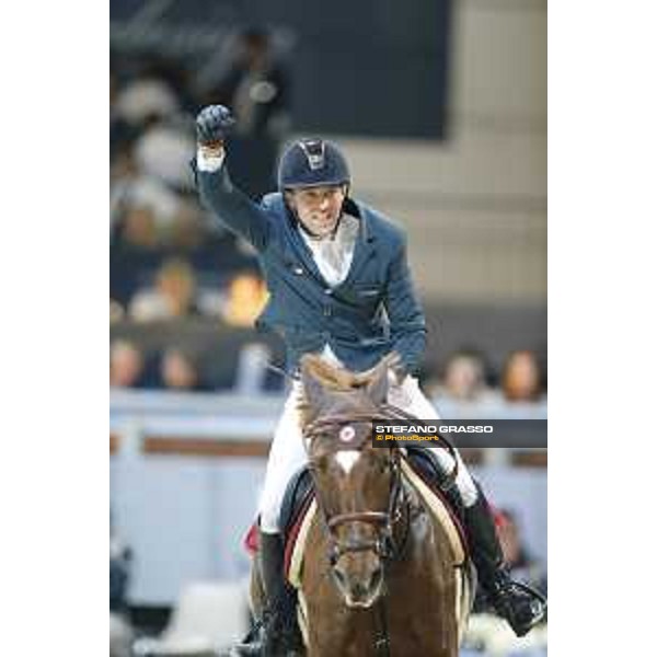 Jumping Verona - class 14 Longines Fei World Cup Jumping - Premio Fixdesign Simon Delestre on Hermes Ryan Verona,8th nov.2015 ph.Stefano Grasso/Fieracavalli
